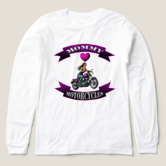 Mama houdt van motorfietsen Tri-Blend shirt