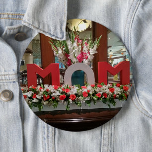 "Mama, ik hou van je" - een oprecht eerbetoon aan  Ronde Button 6,0 Cm