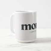 Mama ik hou van je koffiemok (Voorkant links)