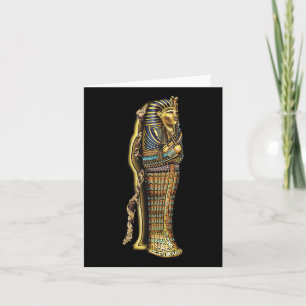 Mama in een sarcofaag Halloween kostuum Kaart