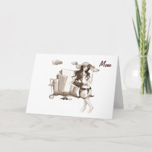 MAMA IS GEWELDIG OP 40 VERJAARDAG KAART
