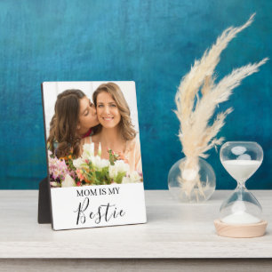 Mama is mijn beste gepersonaliseerde foto fotoplaat