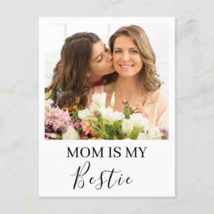 Mama Is Mijn Beste Vriendin Gepersonaliseerde Name Briefkaart