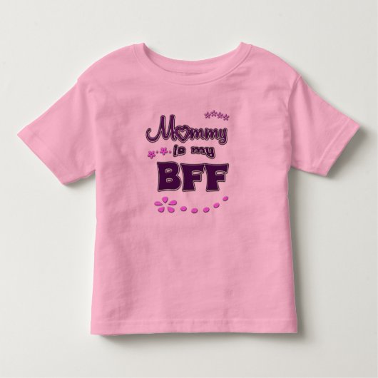 Mama is mijn BFF Kinder Shirts (Voorkant)