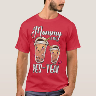 Mama is mijn tea Boba tea tea bellenthee. T-shirt