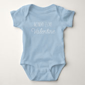 Mama is mijn Valentijn Romper (Voorkant)