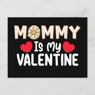mama is mijn Valentijnsdag mam familie zoon dochte Briefkaart