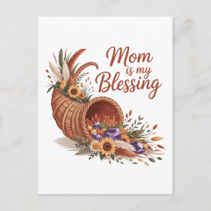 Mama is mijn zegen briefkaart