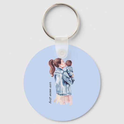 Mama ist die beste sleutelhanger (Voorkant)
