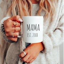 Mama Jaar Vestig Modern Moederdag Gift