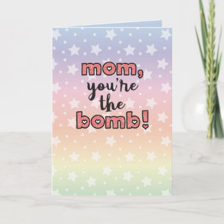 mama, je bent geweldig kaart