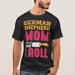 Mama Joke Duitse herdershond K T-shirt