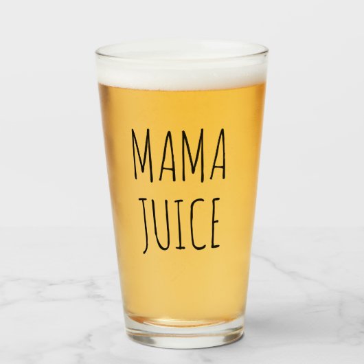 Mama Juice | Glas (Voorkant gevuld)