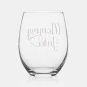 Mama Juice Wijnglas Wijnglas Zonder Voet (Achterkant)