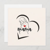 MAMA KAART (Voorkant / Achterkant)