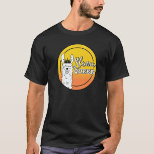 Mama Lama Koningin Dier Voor Vrouwen Meisjes 1 T-shirt