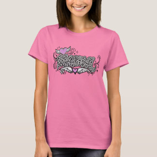 Mama Leopard Heart Tee T-shirt