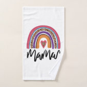 Mama Leopard Rainbow (Serviette à main)