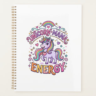 Mama Licorne Énergie Coloré Design Zazzle_1