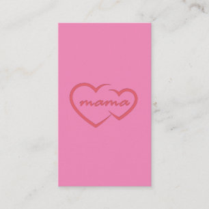 Mama liefde Moederdag cadeau voor beste moeder dag Visitekaartje