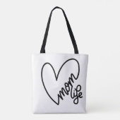 MAMA LIFE CANVAS CANVAS TAS (Achterkant)