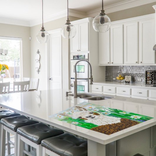 Mama Llama en Daisies Legpuzzel