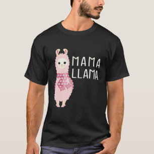 Mama Llama Liefhebber Voor Llama T-shirt