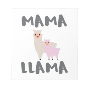 Mama Llama mama Notitieblok