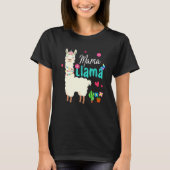 Mama Llama Moederdag Vrouwen Mam Birthday T-shirt (Voorkant)