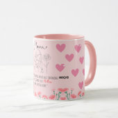 Mama Love Mug – Heartwarming Mother and Baby  (Devant droit)