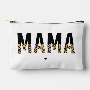 Mama Luipaard print Typografie Moeder Cadeaus Etui