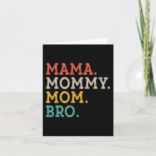 Mama Mam Bro - Moederdag Kaart
