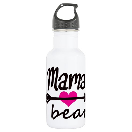 Mama Mama Beer Funny Waterfles (Voorkant)