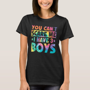 Mama Mama Ik heb Drie Jongens Moederdag Mam Stropd T-shirt