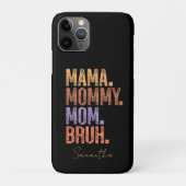 Mama. Mama. Mam. Bruh Case-Mate iPhone Case (Achterkant)