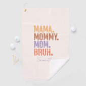 Mama. Mama. Mam. Bruh Golfhanddoek (Insitu)