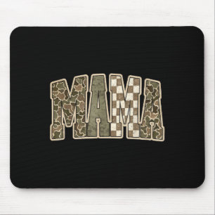 Mama mammie gelukkige moederdag moeder leven retro muismat