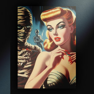 mama meisje briefkaart