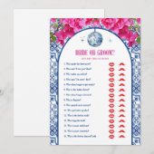 Mama Mia Hen Party Bride of Groom Game Kaarten (Voorkant / Achterkant)