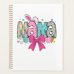 Mama Mini Pâques T-shirt assorti Mama Lapin jour d