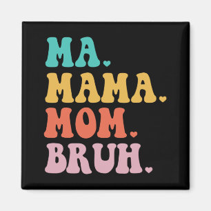 Mama Moeder Bruh Hart Mama Leven Jongens Leuke Moe Magneet