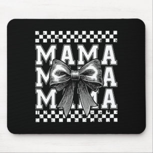 Mama moeder coquette strik gelukkige moederdag mam muismat
