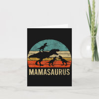 Mama moeder mama dinosaurus grappig 3 drie kindere