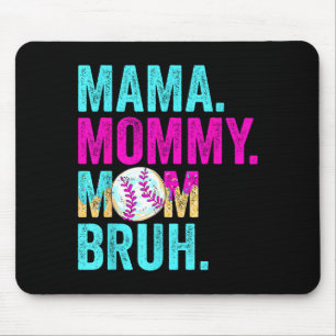 Mama moeder mom bruh honkbal drup ijs muismat