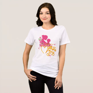Mama Moederdag aangepaste namen T-shirt