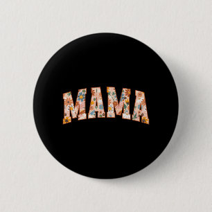 Mama Moederdag Tuinier Mama Flowers Schattige 1 Ronde Button 5,7 Cm