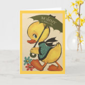 mama Moederdag Wenskaart Kaart (Gele Bloem)