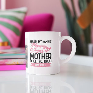 Mama Moeders Bruh Grappige Moeder Foto Koffiemok