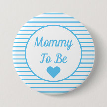 Mama moet Baby shower Button zijn