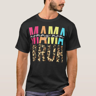 MAMA MOMMY MOM BRUH Funny Boy Mam Mothers T-shirt